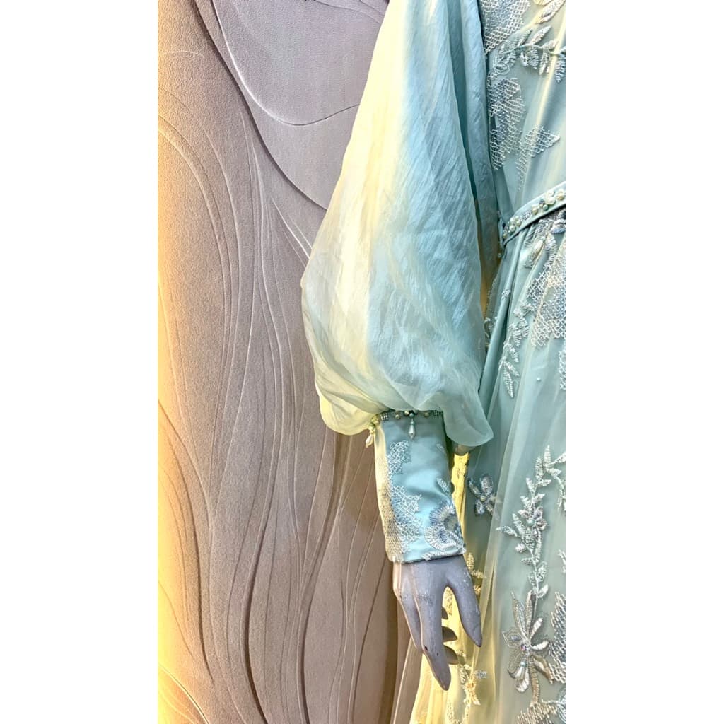 Qoni | Gaun Olivia | Gaun Pesta Premium | Gaun Borkat | Gaun Payet | Mewah | Elegan | Simpel. 6