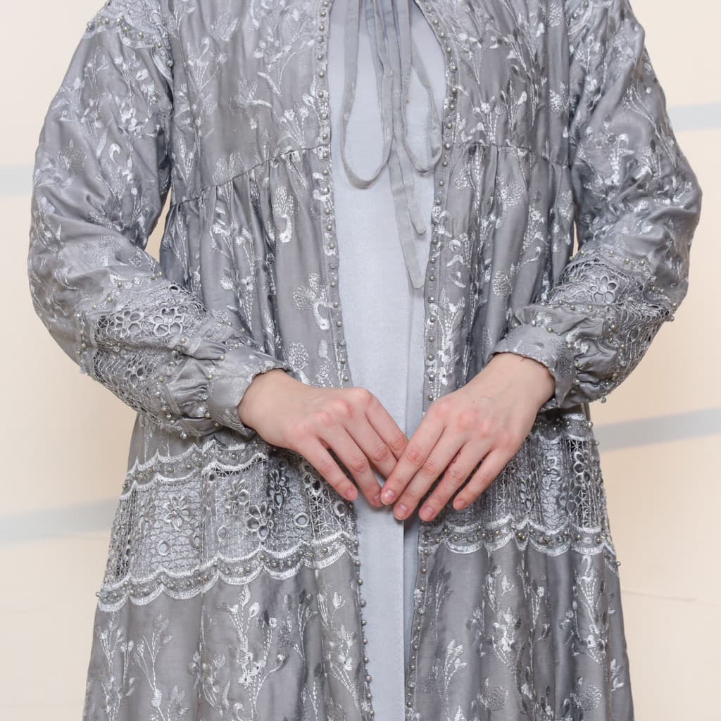 Qoni | Gaun Outer Denira SR | Gaun Payet | Gaun Borkat Premium | Gaun Mewah | Elegant | Simpel. 4