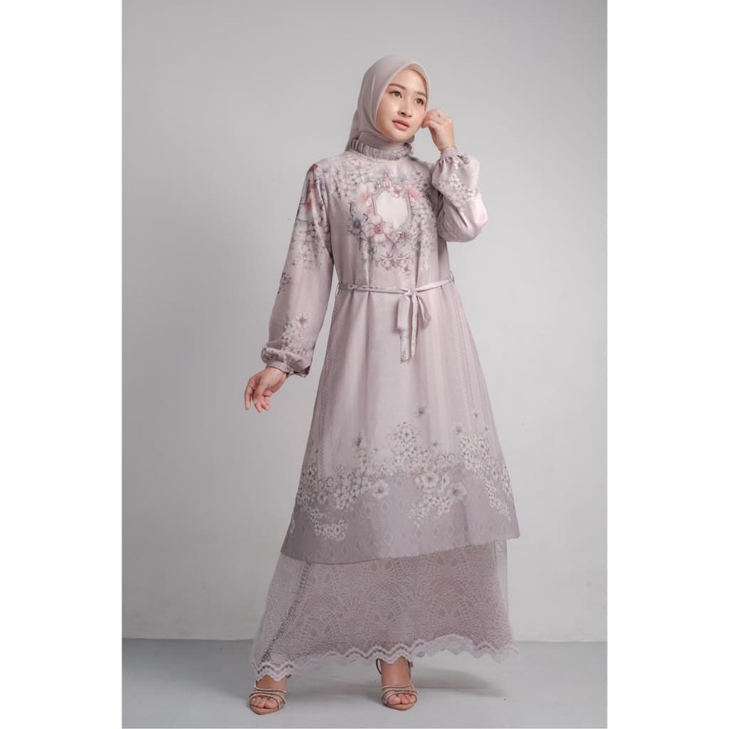 Qoni | Gaun Sabina | Gaun Pesta Premium | Gaun Payet | Mewah 2