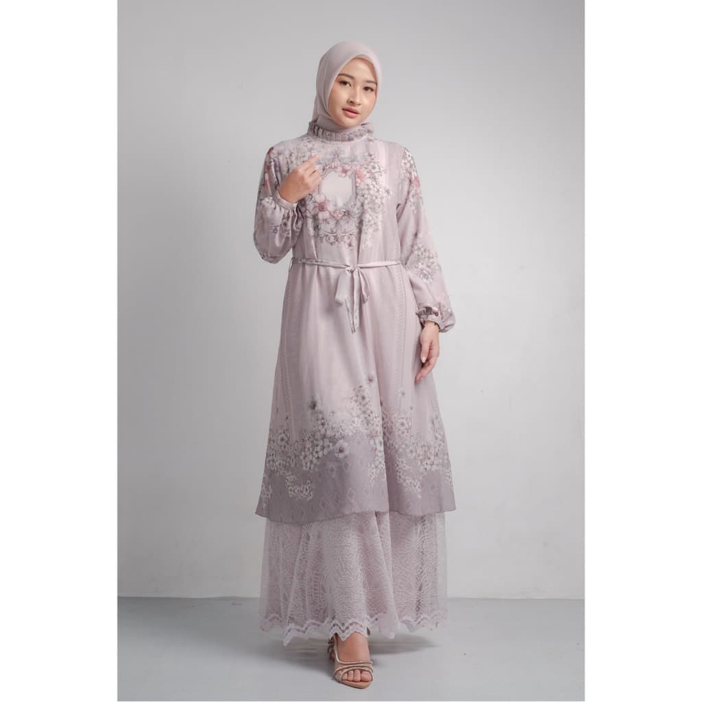 Qoni | Gaun Sabina | Gaun Pesta Premium | Gaun Payet | Mewah 3