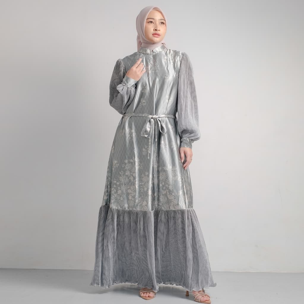Qoni | Gaun Savita | Gaun Pesta Premium | Gaun Payet | Mewah 2