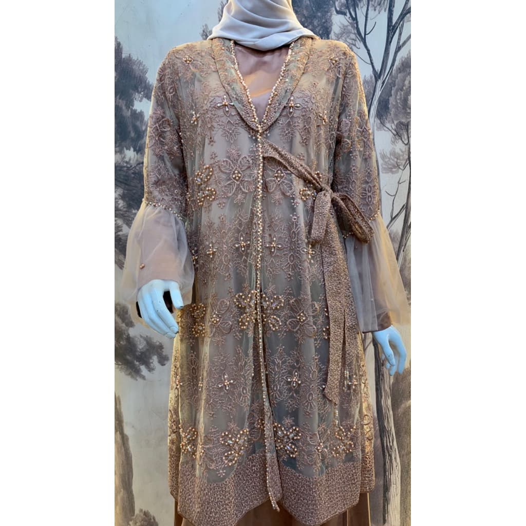 Qoni | Gaun Shelma | Gaun Pesta Premium | Gaun Inner Outer Terpisah | Gaun Payet Mewah Elegan 7