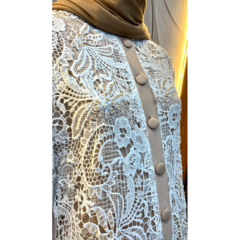 Qoni | Gaun Shenina | Gaun Pesta Premium | Gaun Borkat | Gaun Payet | Mewah | Simpel | Elegan. 4