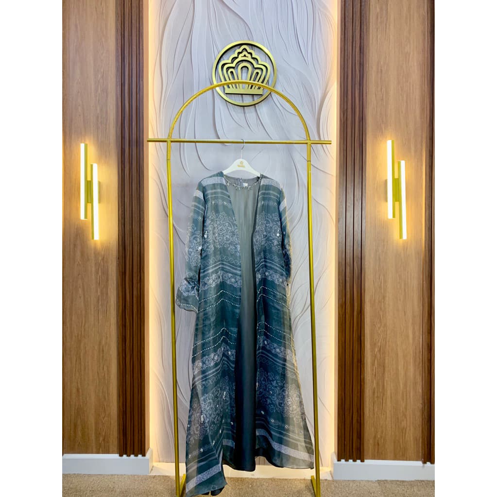 Qoni | Gaun Soraya Organza | Gaun Pesta Premium | Gaun Mewah | Outer Organdi Payet | Gaun Payet 9