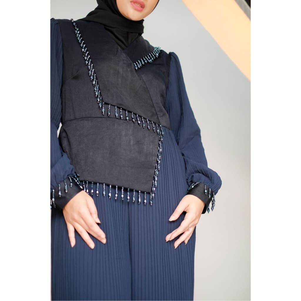 Qoni | Gaun Vivian Dress | Gaun Pesta Premium | Gaun Payet | Mewah 4