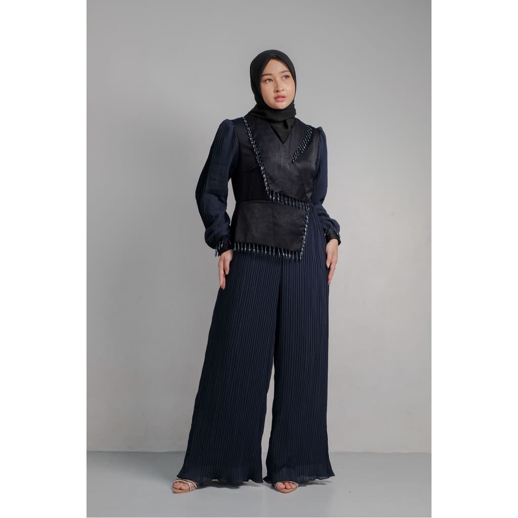 Qoni | Gaun Vivian Dress | Gaun Pesta Premium | Gaun Payet | Mewah 6