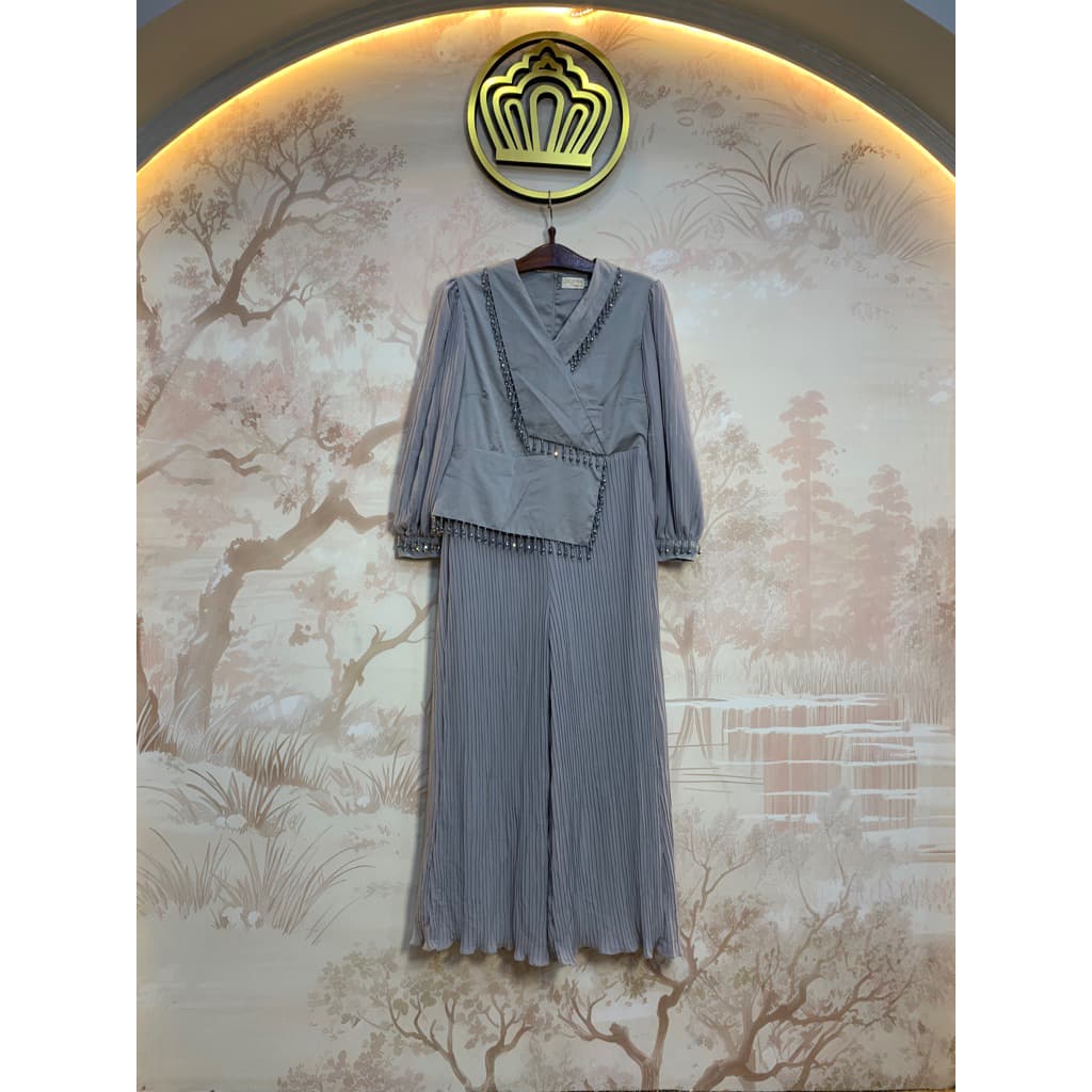 Qoni | Gaun Vivian Dress | Gaun Pesta Premium | Gaun Payet | Mewah 8