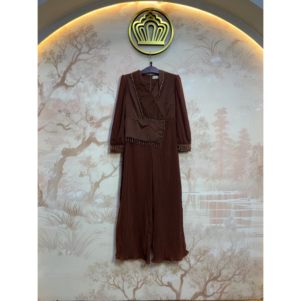 Qoni | Gaun Vivian Dress | Gaun Pesta Premium | Gaun Payet | Mewah 9