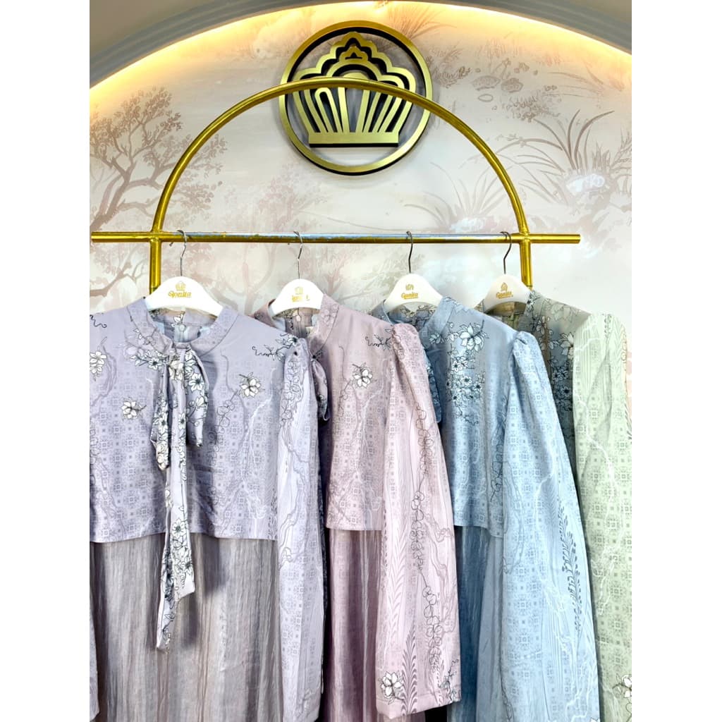 Qoni | Gaun Zalina | Gaun Elegan | Gaun Formal | Mewah | Glamour Look | Gaun Premium 9