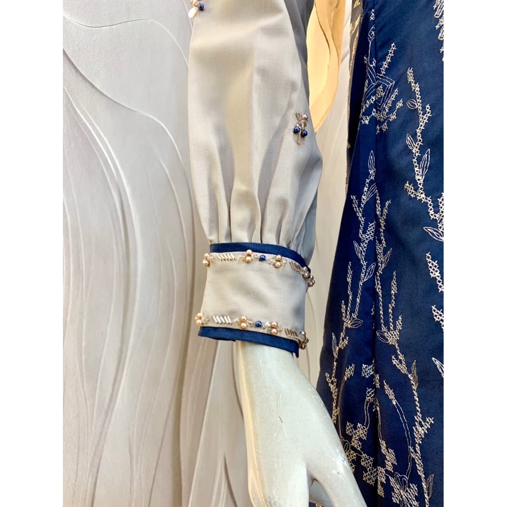 Qoni | Gaun Zetta | Gaun Katun Brukat | Gaun Simple | Dress Mewah | Gaun Elegan | Gaun Premium 5