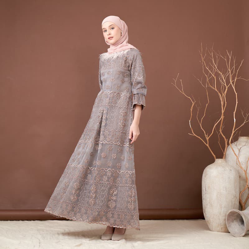 Qoni | Gaun Zulma | Gaun Pesta Premium | Gaun Berpayet 4