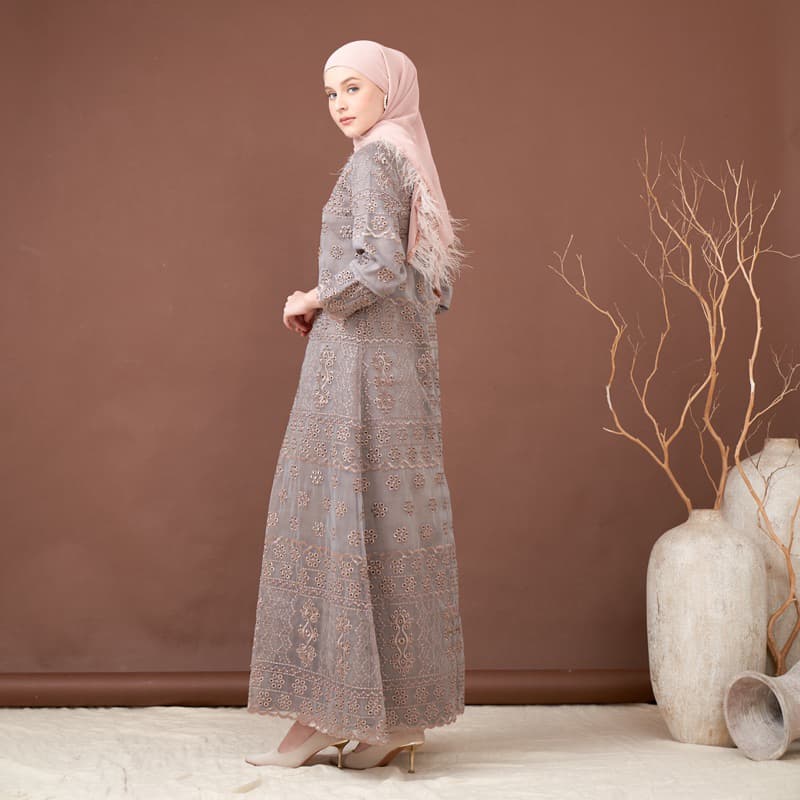 Qoni | Gaun Zulma | Gaun Pesta Premium | Gaun Berpayet 5