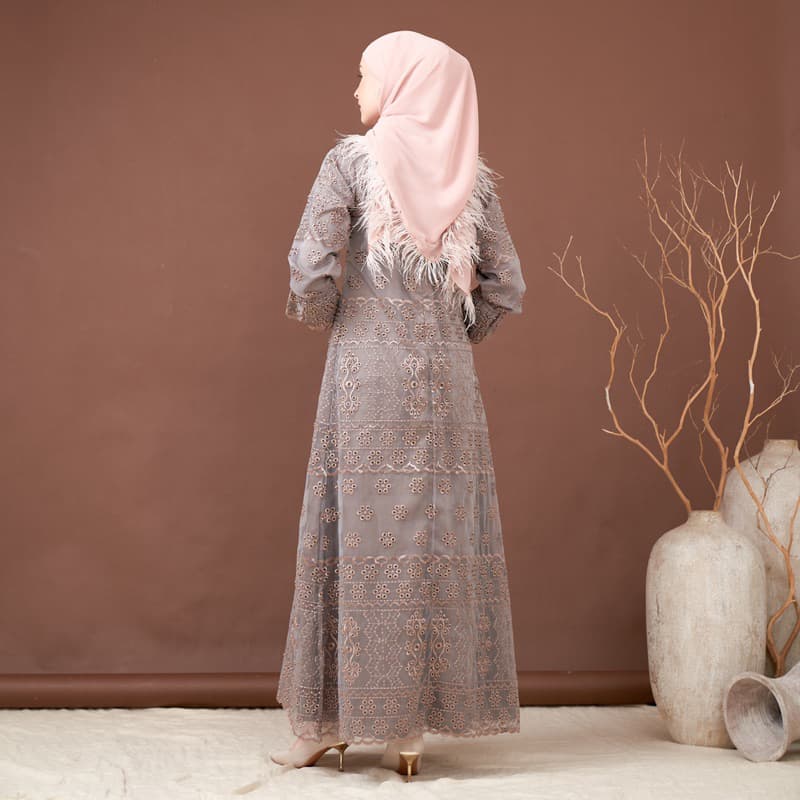 Qoni | Gaun Zulma | Gaun Pesta Premium | Gaun Berpayet 6