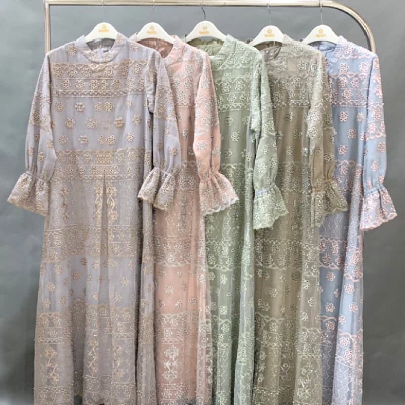 Qoni | Gaun Zulma | Gaun Pesta Premium | Gaun Berpayet 9