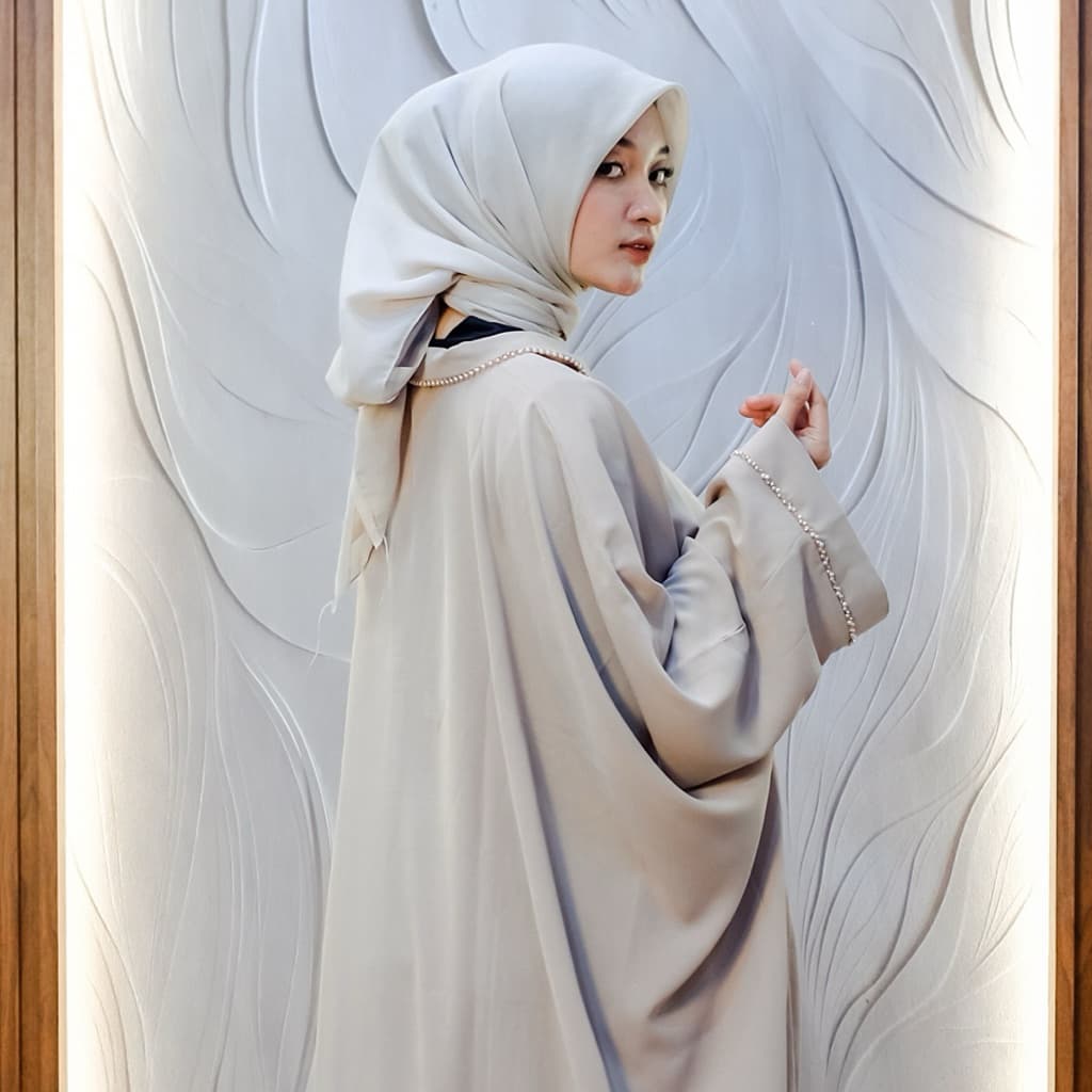 Qoni | Kaftan Carla | Dress Berpayet Premium 5