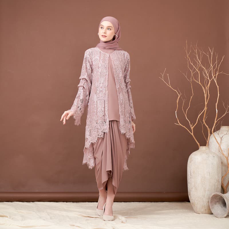 Qoni | Kebaya Chintya | One Set Premium | Borkat Premium | Berpayet Premium 3