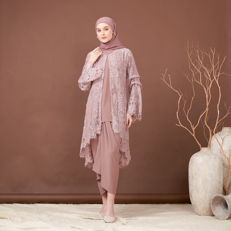 Qoni | Kebaya Chintya | One Set Premium | Borkat Premium | Berpayet Premium 4