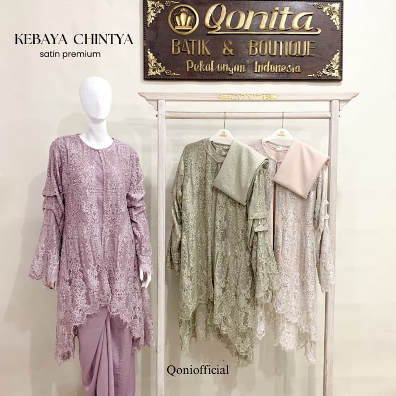 Qoni | Kebaya Chintya | One Set Premium | Borkat Premium | Berpayet Premium 6