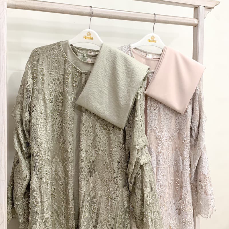 Qoni | Kebaya Chintya | One Set Premium | Borkat Premium | Berpayet Premium 7