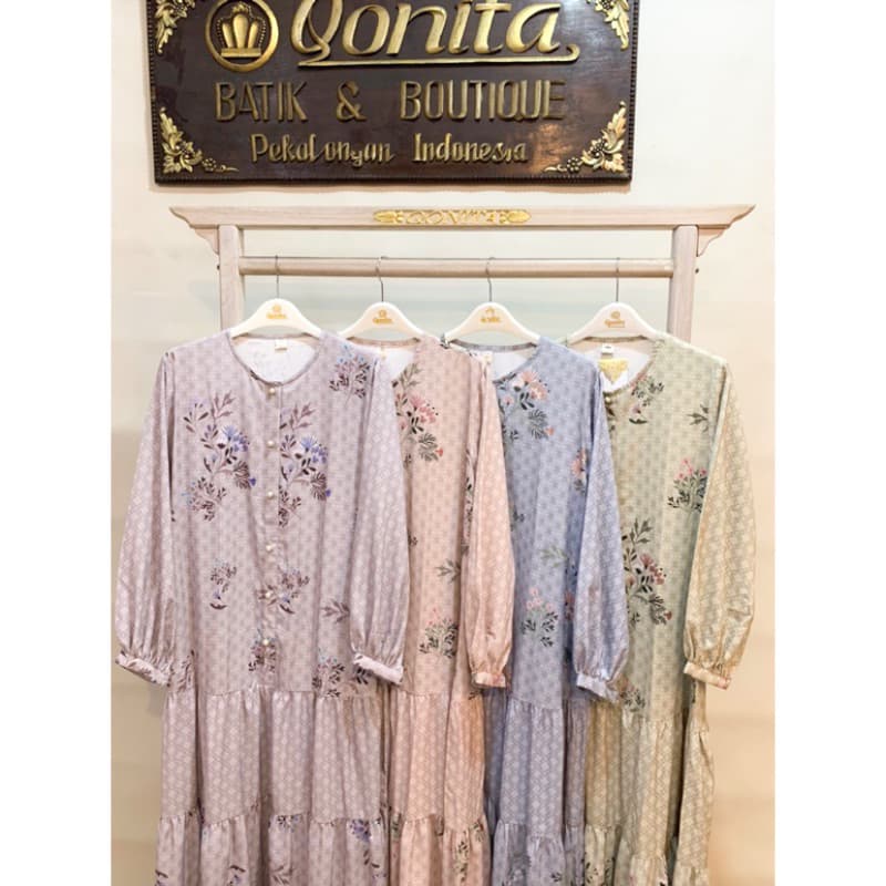 Qoni | Ld. Ashira | Dress Daily Look | Dress Simpel dan Elegant | Gaun Busui 5