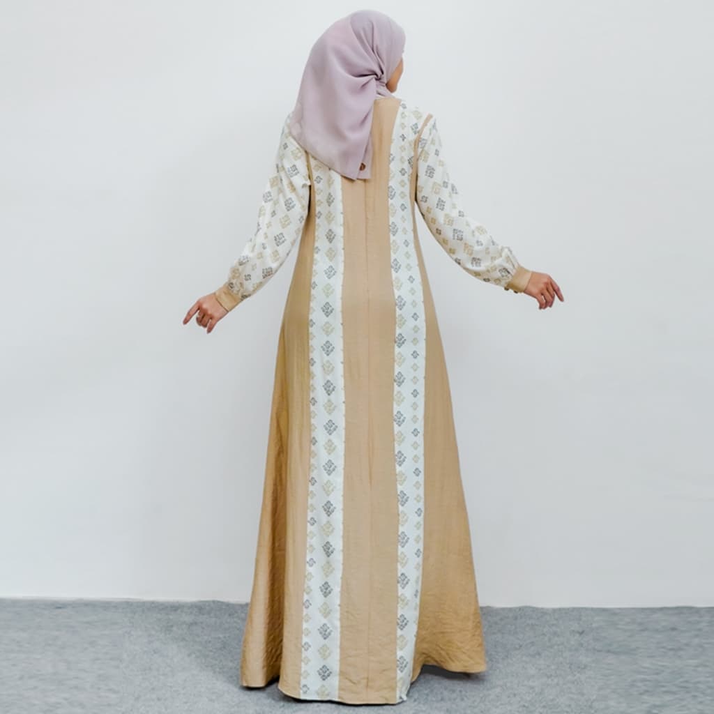 Qoni | Ld. Asmira | Dress Dailylook | Simpel | Mewah | Elagant | Dress Motif Terbaru 4