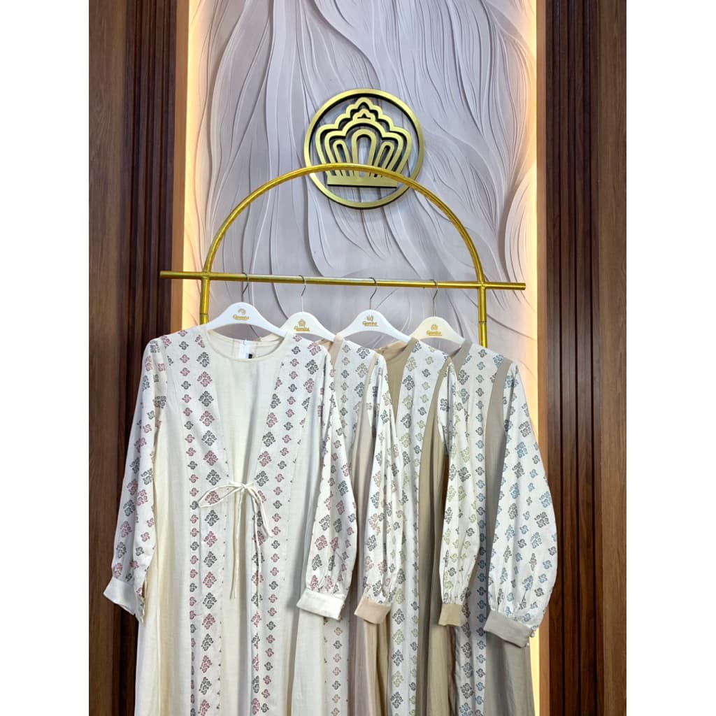 Qoni | Ld. Asmira | Dress Dailylook | Simpel | Mewah | Elagant | Dress Motif Terbaru 6