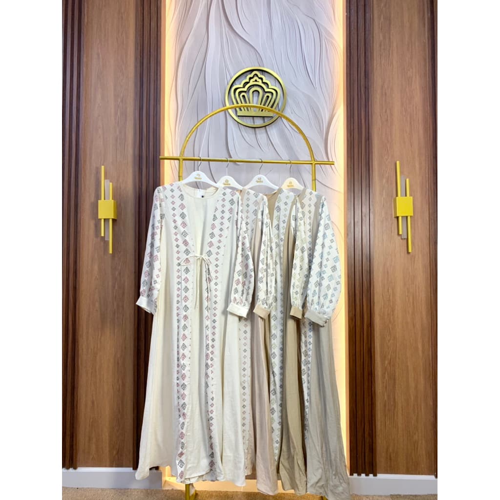 Qoni | Ld. Asmira | Dress Dailylook | Simpel | Mewah | Elagant | Dress Motif Terbaru 7