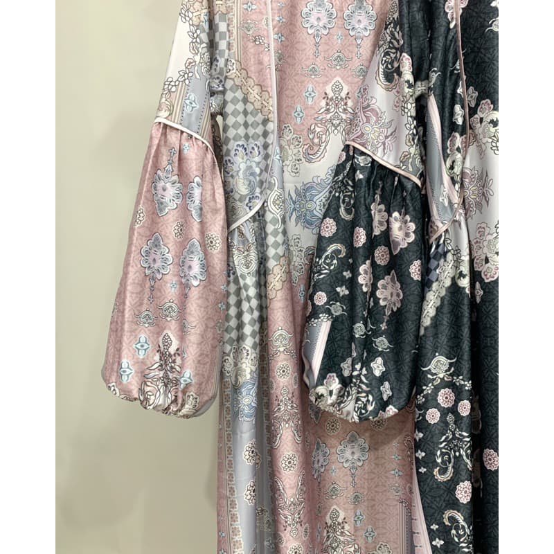 Qoni | Ld. Brianna | Dress Daily Look Premium | Dress Bermotif Premium | Look Simple dan Elegan 2