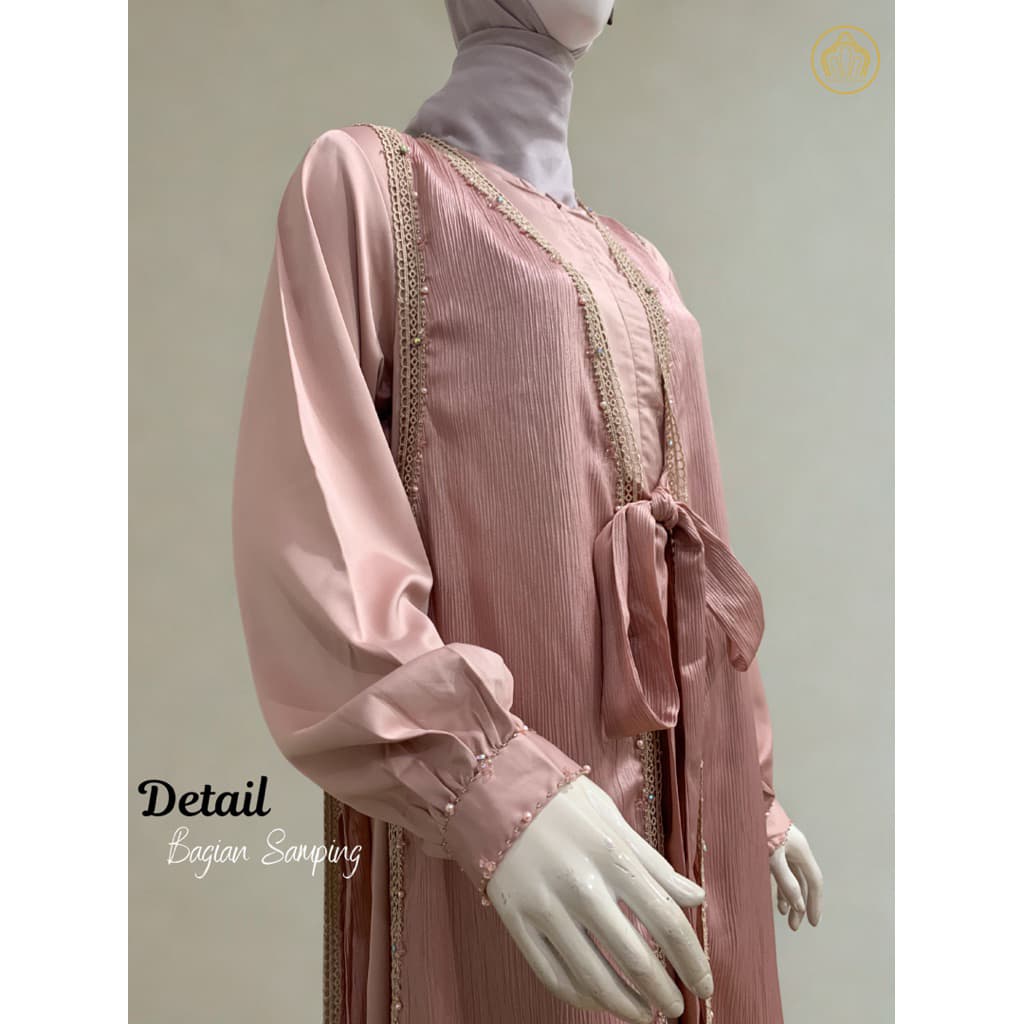 Qoni | Ld. Chaniya | Gaun Dailylook Premium | Gaun Busui | Gaun Payet | Elegan | Mewah 3