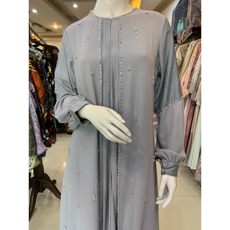 Qoni | Ld. Chantya | Gaun Daily Look Premium | Gaun Simpel dan Elegant | Gaun Berpayet | Gaun Busui 2