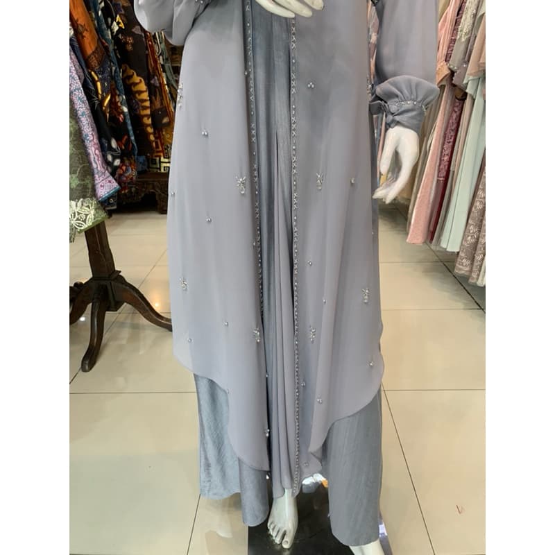 Qoni | Ld. Chantya | Gaun Daily Look Premium | Gaun Simpel dan Elegant | Gaun Berpayet | Gaun Busui 5