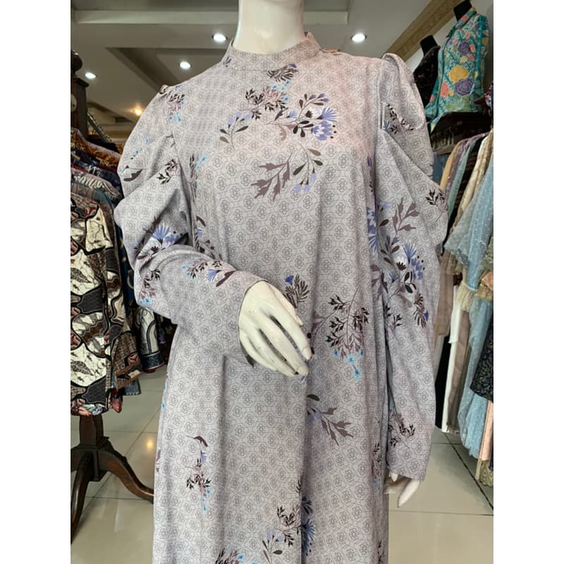 Qoni | Ld. Evelina | Gaun daily look | Gaun full motif | Gaun simpel dan elegan 7