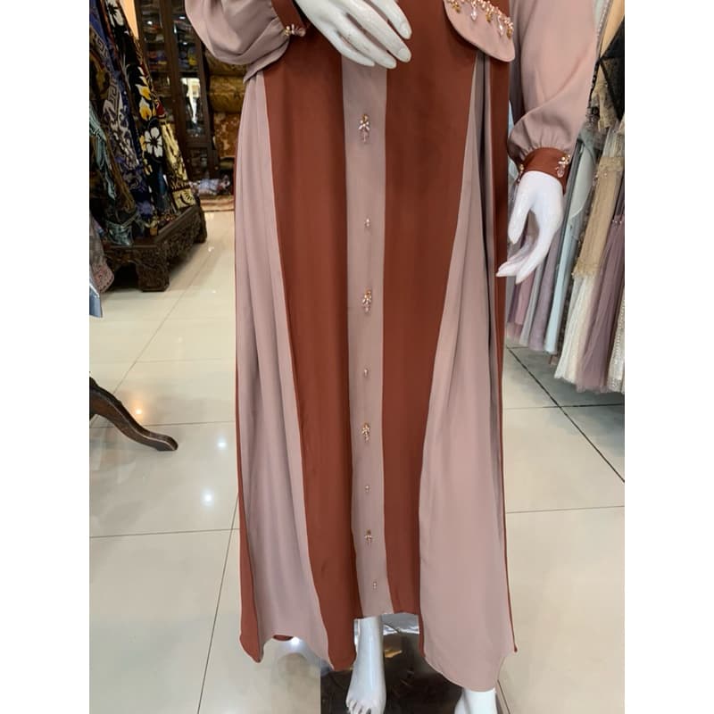 Qoni | Ld. Hestia | Gaun Daily Look Premium | Gaun Simpel dan Elagant | Gaun Berpayet 5