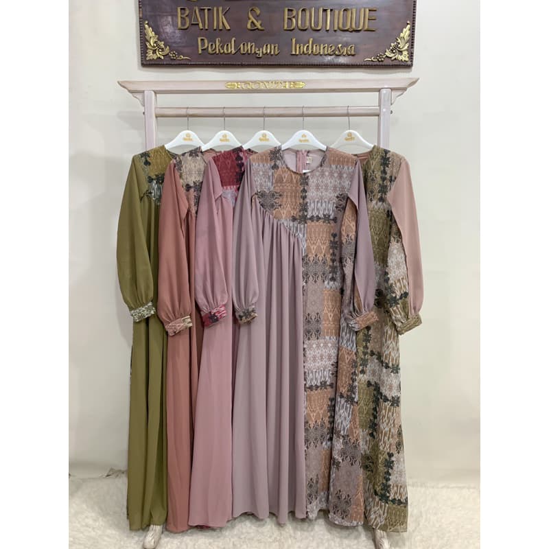 Qoni | Ld. Mabella | Gaun Premium | Gaun Daily Look | Gaun Simpel dan elegan