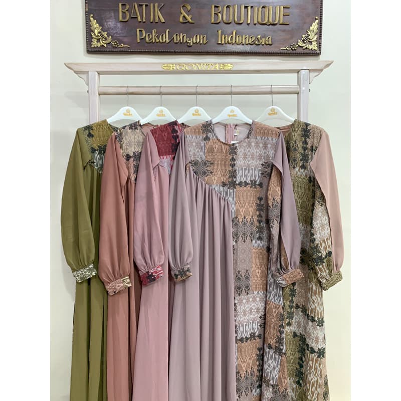 Qoni | Ld. Mabella | Gaun Premium | Gaun Daily Look | Gaun Simpel dan elegan 2