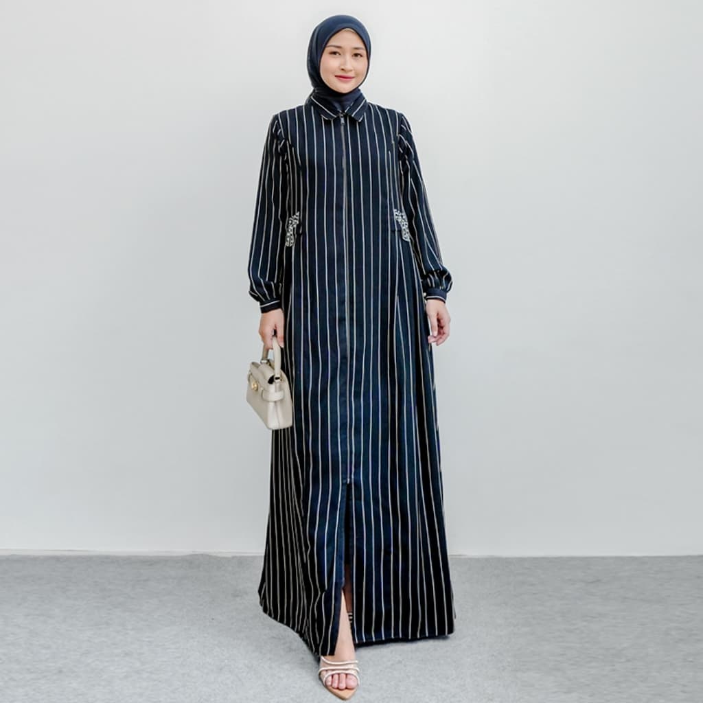 Qoni | Ld. Melya | Dress Busui | Dress Dailylook Premium | Dress Payet | Simpel | Mewah | Elegan 2