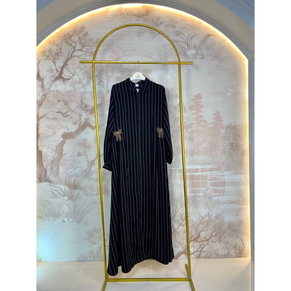 Qoni | Ld. Melya | Dress Busui | Dress Dailylook Premium | Dress Payet | Simpel | Mewah | Elegan 9