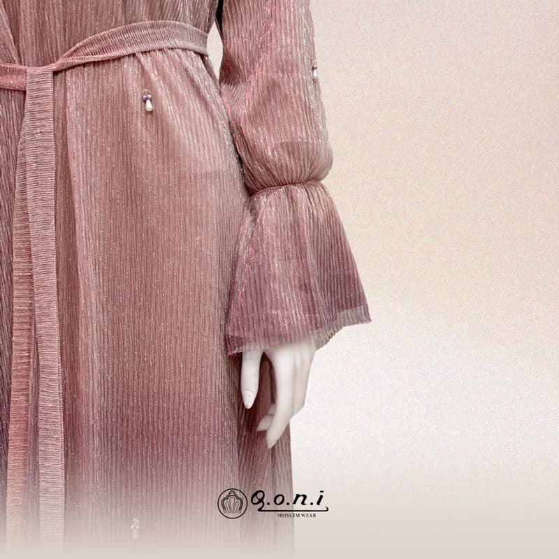 Qoni | Ld. Nazura | Gaun Pesta Premium | Gaun Berpayet Full Premium | Gaun Mewah dan Elegan 3