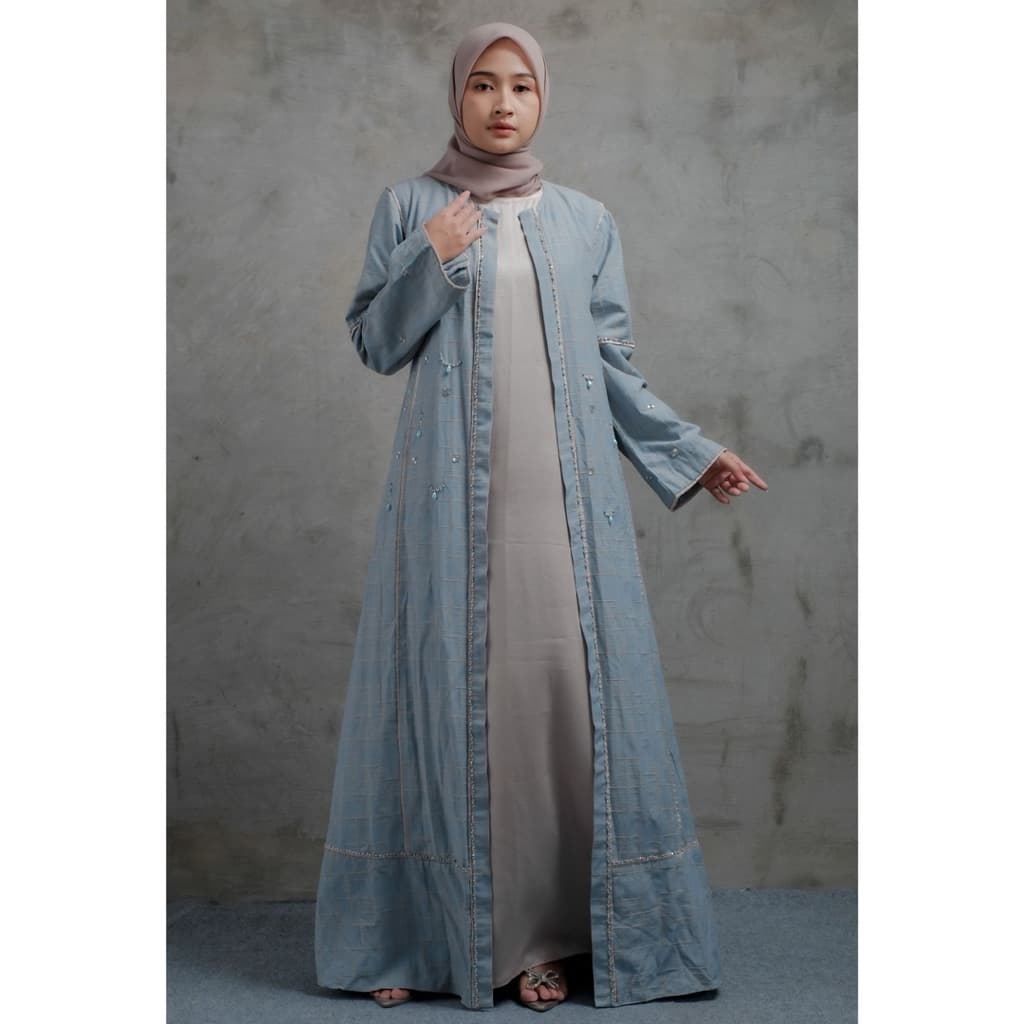 Qoni | Ld. Outer Saniya | Dress Simpel | Dress Payet | Elegan | Mewah | Dress Daily 2