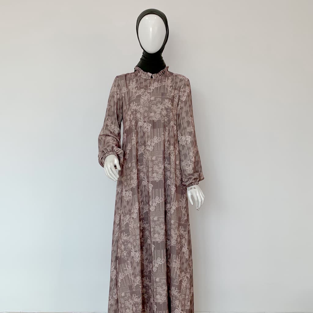 Qoni | Ld. Silk Tania Premium | Dress Premium | Dress Simple dan Elegant