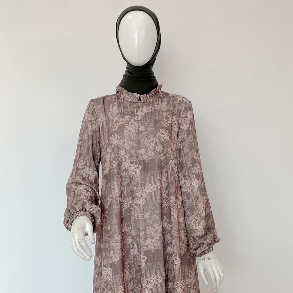 Qoni | Ld. Silk Tania Premium | Dress Premium | Dress Simple dan Elegant 2