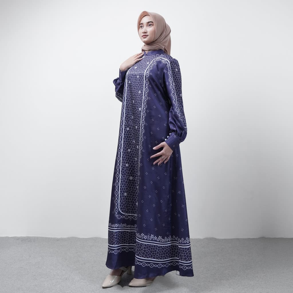 Qoni | Ld Slik Coquetta | Dress Wanita Premium | Elegan | Mewah | Luxury