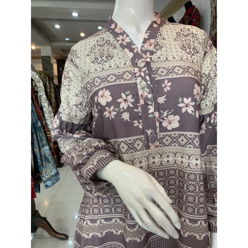 Qoni | Ld. Valeria | Gaun Daily | Gaun Premium | Gaun simpel dan elegant | Gaun Busui 3