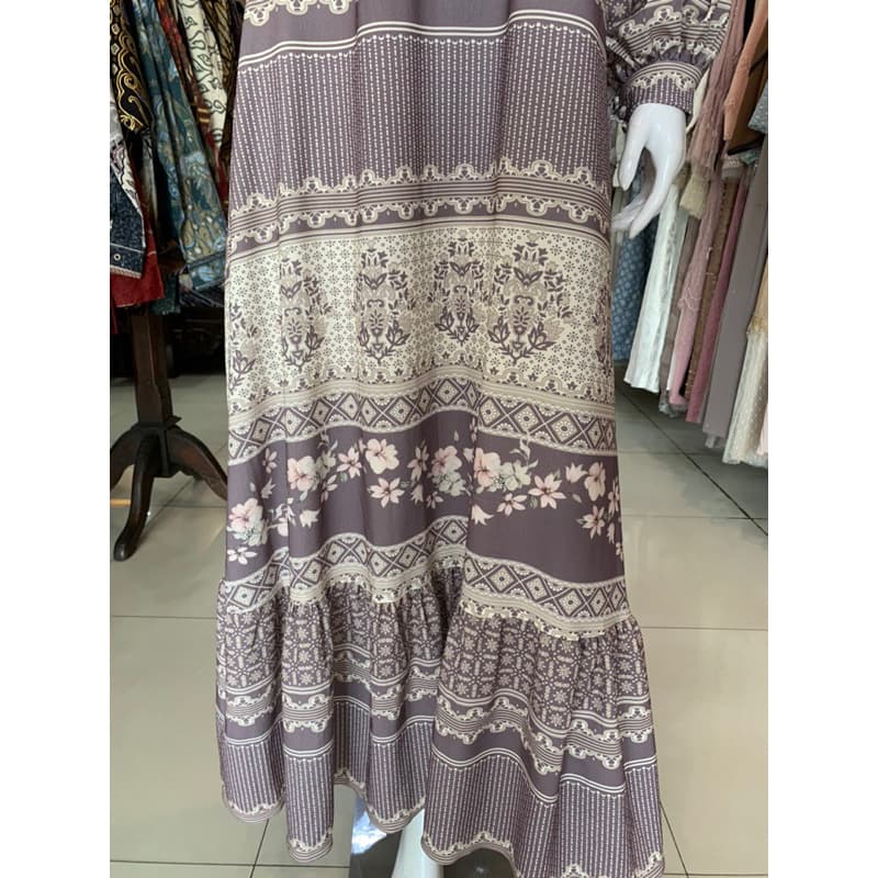 Qoni | Ld. Valeria | Gaun Daily | Gaun Premium | Gaun simpel dan elegant | Gaun Busui 5