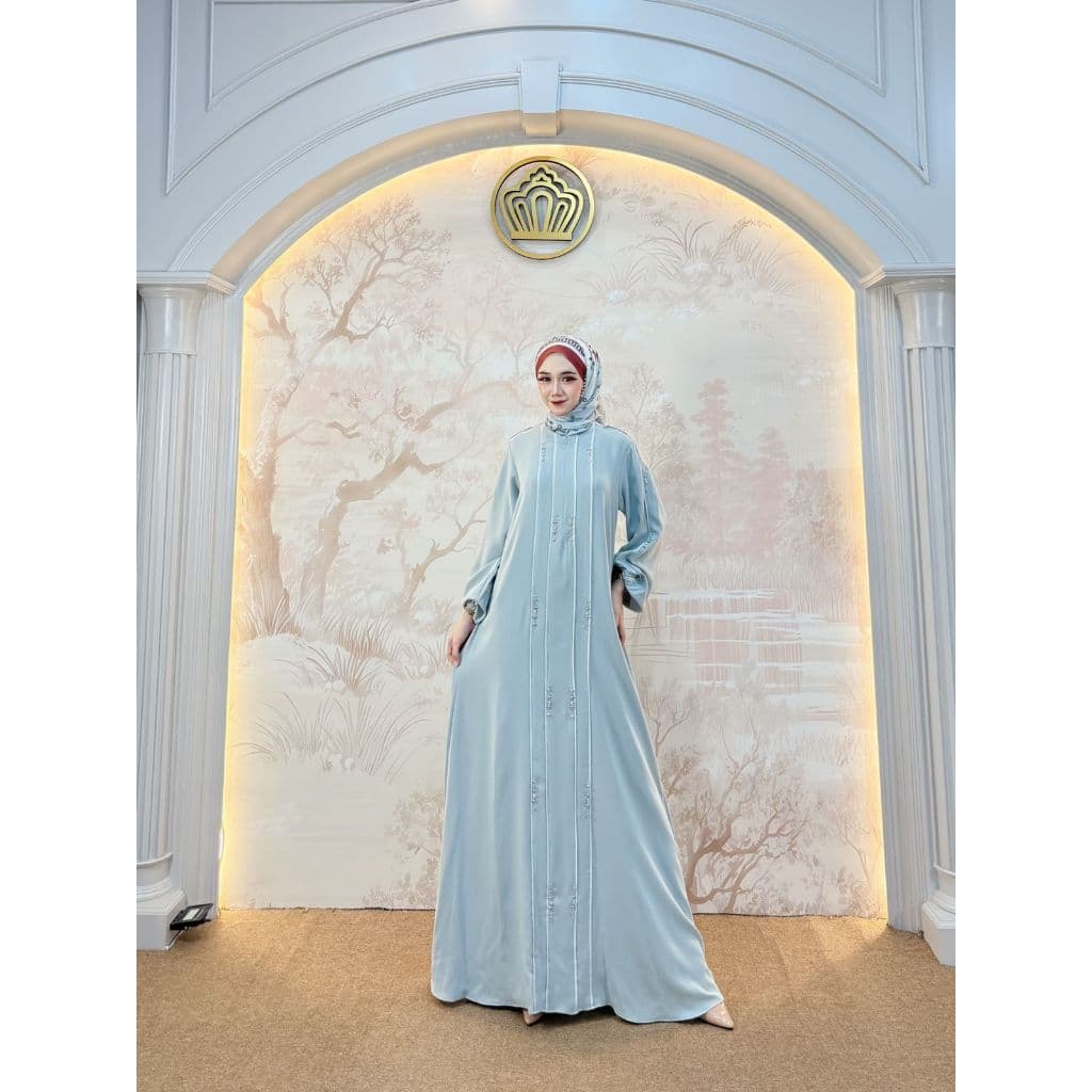 Qoni | Ld. Zafeera Abaya Payet Busui Friendly Model Terbaru 2