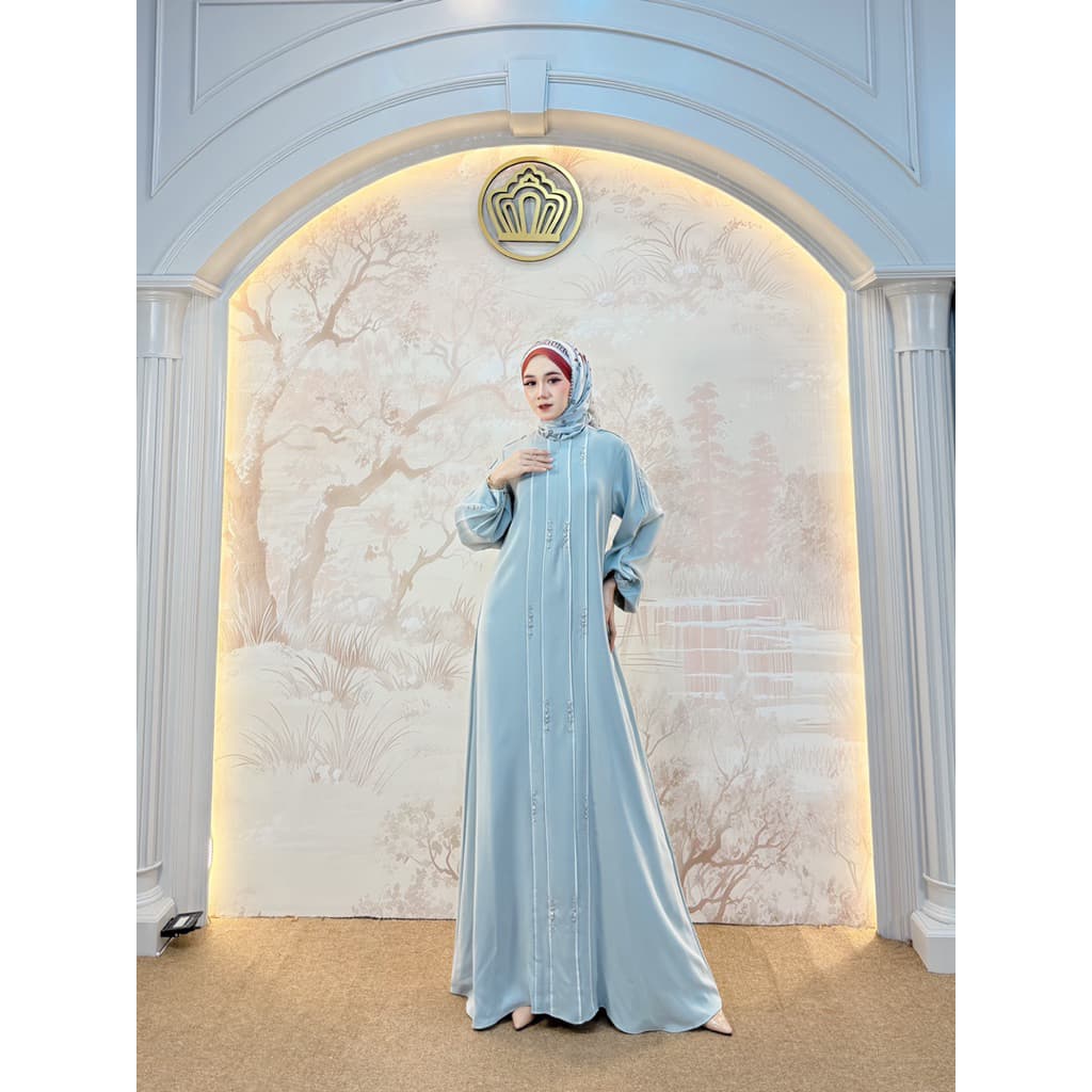 Qoni | Ld. Zafeera Abaya Payet Busui Friendly Model Terbaru 3