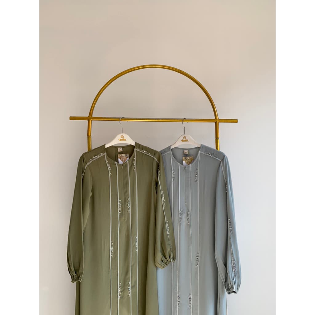 Qoni | Ld. Zafeera Abaya Payet Busui Friendly Model Terbaru 5