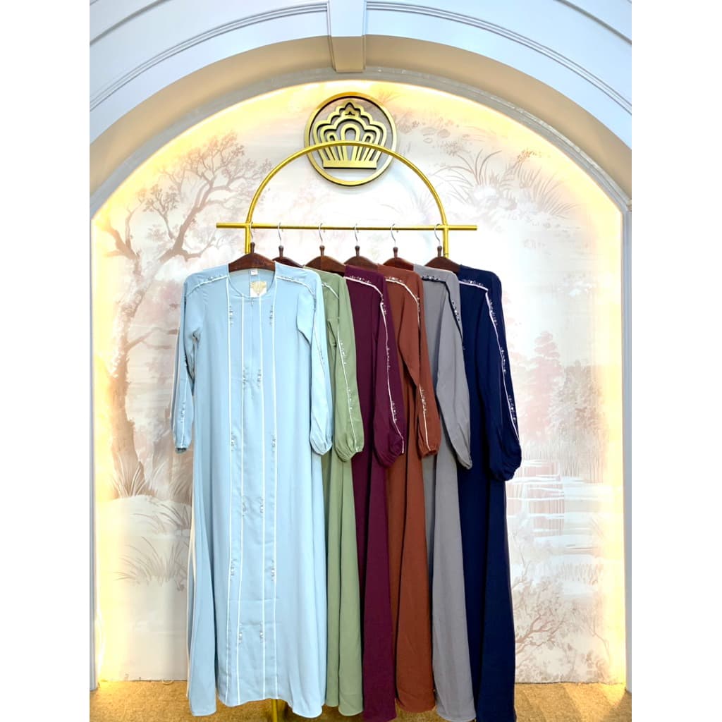 Qoni | Ld. Zafeera Abaya Payet Busui Friendly Model Terbaru 6
