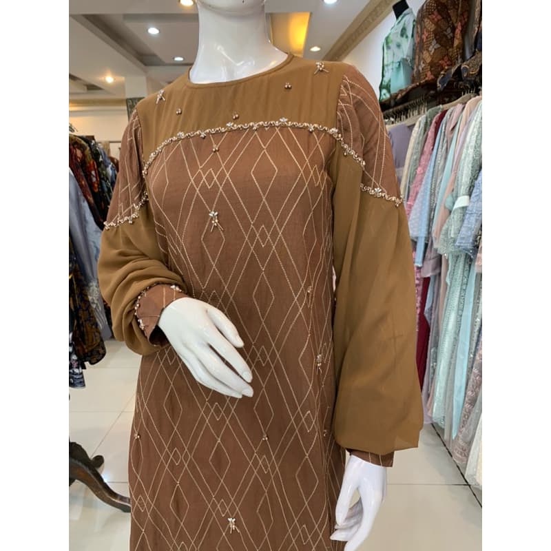 Qoni | Ld. Zafiana | Dress Polos Berpayet 4
