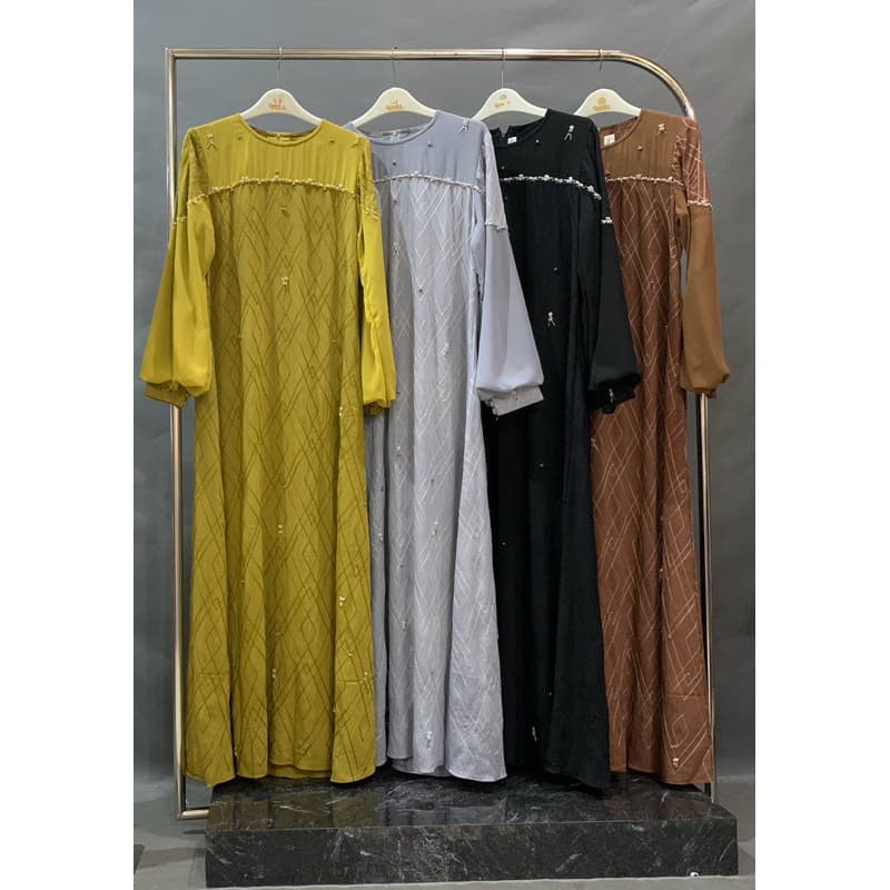 Qoni | Ld. Zafiana | Dress Polos Berpayet 6